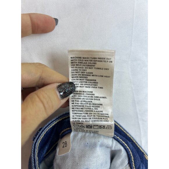 L’Agence Mira Ultra High Rise Bootcut Cropped Jeans in Hampton Size 28 - Picture 13 of 13